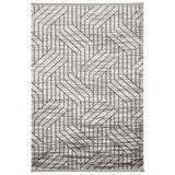 Dolce Vita Halı Quadro 3701 Grey 160x230 Salon Halısı