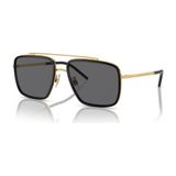Dolce&gabbana DG2220 02/81 57-17-140 Erkek Güneş Gözlüğü Metal Çerçeve Füme Organik Cam