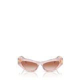 Dolce&Gabbana DG4450 Çekik Pembe Kadın Güneş Gözlüğü
