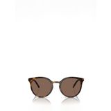 Dolce&Gabbana DG6189U Yuvarlatılmış Kare Kahve Kadın Güneş Gözlüğü