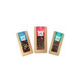 Dolc'ida 3'lü Masum Çikolata Serisi (Şekersiz Vegan Çikolata- 3*100 gr Baton)
