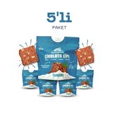 Dolc'ida 5li Çikolata Cips Paketi (225 gr) Vegan-Glütensiz