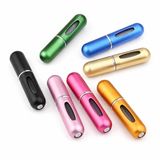 Doldurulabilir Mini Parfüm Şişesi 5 ml, Cep Boy Parfüm Atomizeri, Taşınabilir Sprey Şişesi, Çanta İçi Seyahat Parfüm ve Kolonya Şişesi