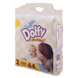 Dolfy No:2 Mini 44 Adet Bebek Bezi