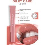 Dolgun Gürünüm ve Nemlendirici Etkili Dudak Parlatıcısı - Silky Care Lipgloss 303 Salmon Pink