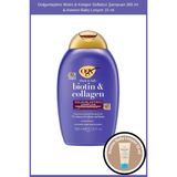 Dolgunlaştirici Biotin & Kolajen Sülfatsız Şampuan 385 ml & Collagen Bank Şase Hediye