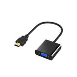 Dolia Hdmı To Vga Dönüştürücü Monitor Tv Projektör 3.5Mm Jack Girişli Kısa Kablo