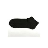 Doliche 3 Çift-Doliche Gümüş Teknolojili Erkek Bambu Patik Spor Çorap - 40 - 44 - Siyah