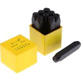 Dolity 9 Adet 10 mm Numarası Damga Punch Takı Yapımı Için Set / Çelik Damga Die Punch / Ahşap Numarası 10MM (Yurt Dışından)