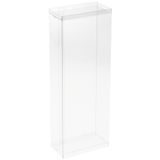 DollSafe 28-31,75 cm Büyük Bebekler ve Aksiyon Figürleri için Şeffaf Katlanır Teşhir Kutusu, 12,7 cm G x 6,35 cm D x 33 cm Y, 2'li Paket