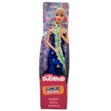 Dollyland Manken Bebek Payetli Yıldız Elbise - Mavi