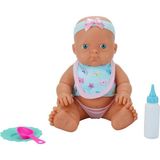 Dollz'n More Ada Bebek Beslenme Seti 23 Cm. - Mavi