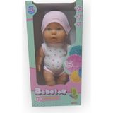 Dollz'n More Bebelou 32 cm Konuşan Bebek Mavi Gözlü Sevimli Karakter ile Eğlenceli Oyun Arkadaşı - Bebek Pembesi