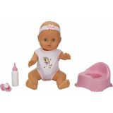 Dollz'n More Boubou Pembe Altını Islatan Konuşan Bebek Seti 30 Cm Unicorn Desenli Eğlenceli Oyun