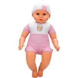Dollz'n More Denis Bebek 60 Cm. 60012 - Pembe Puantiyeli-Beyaz Bere