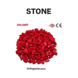 Dolomit Kırmızı Akvaryum Taşı, 2 Kg