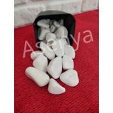 Dolomit Taş 25 Kg 2-4 Cm Beyaz Dere Taşı Çakıl Taşı Bahçe Süs Taş