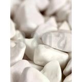 Dolomit Taşı Bahçe Süsleri - Beyaz Çakıl Taşı, 1-2 Cm, 3 Kg