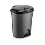 DolphFin 33 Litre Pedallı Çöp Kovası Kapaklı Plastik Mutfak Banyo Ofis Çöp Kutusu