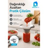 DolphFin Geniş Ağızlı Katlanabilir Kavanoz Hunisi Mutfak Doldurma ve Aktarma Hunisi