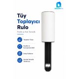 DolphFin Tüy Toplayıcı Rulo Yapışkanlı Kıyafet Koltuk Temizleme Rulosu