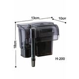 Dolphin 250 L-H Askılı Filtre