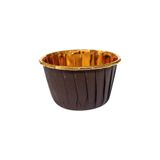 Dolphin 25'li Kahverengi-Altın Muffin-Kek Kapsülü Pratik Kullanım ve Hijyenik Seçenek | Cupcake Kalıbı, Kağıt Muffin Kapsülü, Kek Kalıbı, Muffin Cup