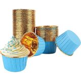 Dolphin 25LI Muffin Kalıbı - Cupcake Kalıpları, Su Geçirmez ve Yağ Geçirmez Pişirme Kağıtları, Ev ve