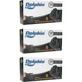 Dolphin 3x100 Adet S Çok Amaçlı Siyah Nitril Eldiven