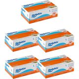 Dolphin Beyaz Lateks Eldiven Pudrasız (L) 100lü Paket 5 Adet