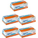 Dolphin Beyaz Lateks Eldiven Pudrasız (M) 100lü Paket 5 Adet