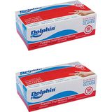 Dolphin Beyaz Vinil Eldiven Pudrasız L Boy 100'lü Paket Temizlik İçin Kullanım Kolaylığı