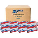 Dolphin Beyaz Vinil Eldiven Pudrasız S 20 Pk x 100 Adet Koli