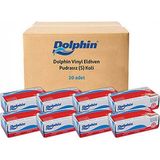 Dolphin Beyaz Vinil Eldiven Pudrasız (S) 20 Pk x 100 'lü (Koli)