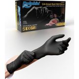 Dolphin Çok Amaçlı Siyah Nitril Eldiven S (1 PAKET/100 Adet)