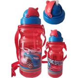Dolphin Erkek Çocuk Matara 500ML Kırmızı 1 Adet Extreme Speed Kırmızı Suluk Plastik Su Matarası - Standart - 500 ml