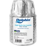Dolphin Kağıt Asorti Renkli Muffin Kek Kapsülü 25'li 5 Adet