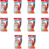 Dolphin Kırmızı Orta Boy Medium 8-8,5 10 Paket Lateks Bulaşık Temizlik Eldiveni