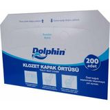 Dolphin Klozet Kapak Örtüsü 200'lü Pratik Kullanım ve Hijyenik Özellikler ile Temizlik Sağlar