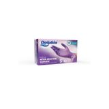 Dolphin Lila Nitril Muayene Eldiveni S Beden 100 Adet - MDR
