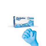 Dolphin Mavi Nitril Xl Boy Muayene Eldiveni 100 Lü Pudrasız