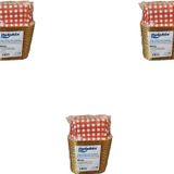 Dolphin Muffin Kare Kağıt Kırmızı Puantiyeli Altın Kek Kalıbı Kapsülü Kabı - 25 Adetlik 3 Paket
