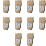 Dolphin Muffin Kare Kağıt Kraft Desenli Sarı Kek Kalıbı - 50 Adetlik 10 Paket