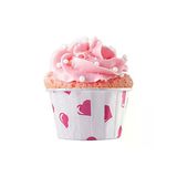 Dolphin Muffin-Kek Kapsülü Kalp Desenli 50li