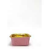 Dolphin Muffin Kek Kapsülü Kare Pembe-Altın 25li | Cupcake Kalıbı, Kağıt Muffin Kapsülü, Kek Kalıbı, Muffin Cup