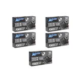 Dolphin Nitril PowerGrip Ekstra Kalın Elmas Dokulu Eldiven Siyah Meidum Orta Boy - 50'li 5 Paket