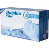 Dolphin Nitril Pudrasız Eldiven M - Mavi