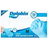 Dolphin Nitril Pudrasız Muayene Eldiveni Medium 100'lü