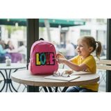 Dolphın Pbr-676 Kadıfe Sırt Cantası (Pembe Love)