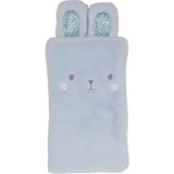 Dolphin PC-1498 Tavşan Peluş Kalem Çantası Mavi Hafif ve Taşınabilir Okul İçin Uygun